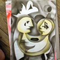 Airbrushstudien